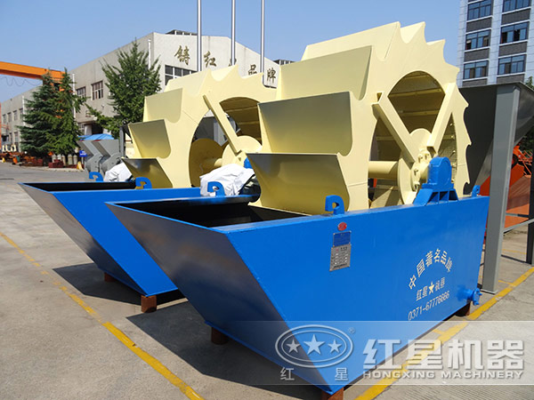 單葉輪式洗砂機(jī)，占地小，處理量小