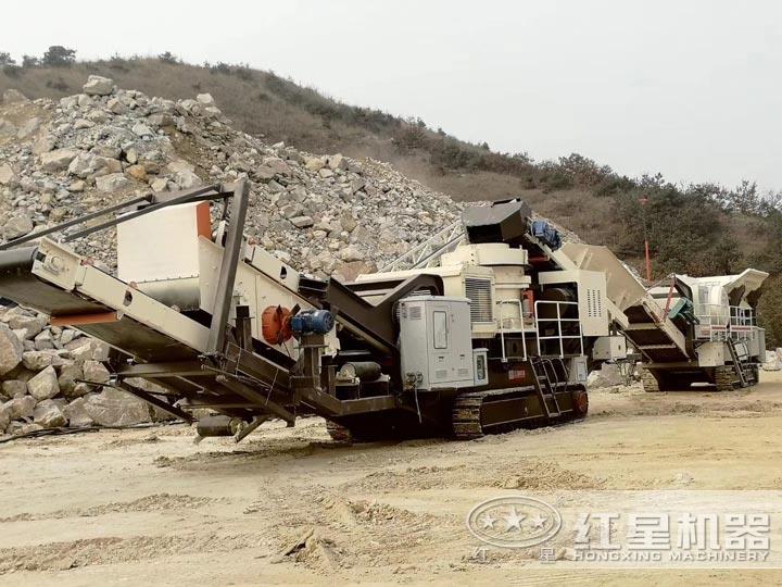 建筑垃圾破碎現(xiàn)場，選好設(shè)備收益更高